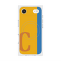 プレミアムスクエアケース with MagSafe［ オリジナル - initial color line - C orange ］