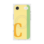 プレミアムスクエアケース with MagSafe［ オリジナル - initial color line - C yellow ］