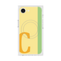 プレミアムスクエアケース with MagSafe［ オリジナル - initial color line - C yellow ］