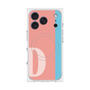 プレミアムスクエアケース with MagSafe［ オリジナル - initial color line - D pink ］
