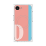 プレミアムスクエアケース with MagSafe［ オリジナル - initial color line - D pink ］