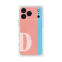 プレミアムスクエアケース with MagSafe［ オリジナル - initial color line - D pink ］