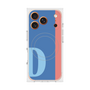 プレミアムスクエアケース with MagSafe［ オリジナル - initial color line - D blue ］