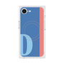 プレミアムスクエアケース with MagSafe［ オリジナル - initial color line - D blue ］