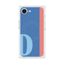 プレミアムスクエアケース with MagSafe［ オリジナル - initial color line - D blue ］