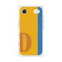 プレミアムスクエアケース with MagSafe［ オリジナル - initial color line - D orange ］