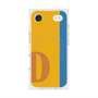 プレミアムスクエアケース with MagSafe［ オリジナル - initial color line - D orange ］