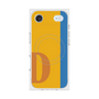 プレミアムスクエアケース with MagSafe［ オリジナル - initial color line - D orange ］