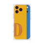 プレミアムスクエアケース with MagSafe［ オリジナル - initial color line - D orange ］
