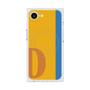 プレミアムスクエアケース with MagSafe［ オリジナル - initial color line - D orange ］