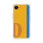 プレミアムスクエアケース with MagSafe［ オリジナル - initial color line - D orange ］