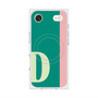 プレミアムスクエアケース with MagSafe［ オリジナル - initial color line - D green ］