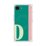 プレミアムスクエアケース with MagSafe［ オリジナル - initial color line - D green ］