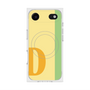 プレミアムスクエアケース with MagSafe［ オリジナル - initial color line - D yellow ］
