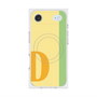 プレミアムスクエアケース with MagSafe［ オリジナル - initial color line - D yellow ］