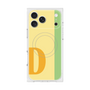 プレミアムスクエアケース with MagSafe［ オリジナル - initial color line - D yellow ］