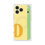 プレミアムスクエアケース with MagSafe［ オリジナル - initial color line - D yellow ］