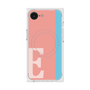 プレミアムスクエアケース with MagSafe［ オリジナル - initial color line - E pink ］