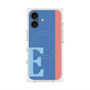 プレミアムスクエアケース with MagSafe［ オリジナル - initial color line - E blue ］