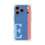 プレミアムスクエアケース with MagSafe［ オリジナル - initial color line - E blue ］