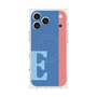 プレミアムスクエアケース with MagSafe［ オリジナル - initial color line - E blue ］