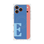 プレミアムスクエアケース with MagSafe［ オリジナル - initial color line - E blue ］