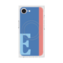 プレミアムスクエアケース with MagSafe［ オリジナル - initial color line - E blue ］
