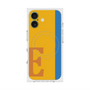 プレミアムスクエアケース with MagSafe［ オリジナル - initial color line - E orange ］