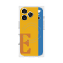 プレミアムスクエアケース with MagSafe［ オリジナル - initial color line - E orange ］