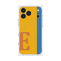 プレミアムスクエアケース with MagSafe［ オリジナル - initial color line - E orange ］