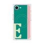 プレミアムスクエアケース with MagSafe［ オリジナル - initial color line - E green ］