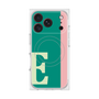 プレミアムスクエアケース with MagSafe［ オリジナル - initial color line - E green ］