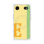 プレミアムスクエアケース with MagSafe［ オリジナル - initial color line - E yellow ］