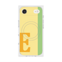 プレミアムスクエアケース with MagSafe［ オリジナル - initial color line - E yellow ］