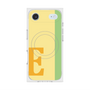 プレミアムスクエアケース with MagSafe［ オリジナル - initial color line - E yellow ］