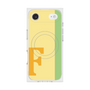 プレミアムスクエアケース with MagSafe［ オリジナル - initial color line - F yellow ］