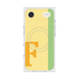 プレミアムスクエアケース with MagSafe［ オリジナル - initial color line - F yellow ］