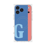 プレミアムスクエアケース with MagSafe［ オリジナル - initial color line - G blue ］