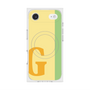 プレミアムスクエアケース with MagSafe［ オリジナル - initial color line - G yellow ］