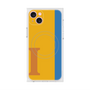 プレミアムスクエアケース with MagSafe［ オリジナル - initial color line - I orange ］