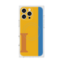 プレミアムスクエアケース with MagSafe［ オリジナル - initial color line - I orange ］