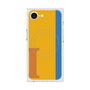 プレミアムスクエアケース with MagSafe［ オリジナル - initial color line - I orange ］