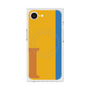 プレミアムスクエアケース with MagSafe［ オリジナル - initial color line - I orange ］