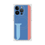 プレミアムスクエアケース with MagSafe［ オリジナル - initial color line - J blue ］