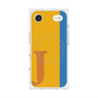 プレミアムスクエアケース with MagSafe［ オリジナル - initial color line - J orange ］