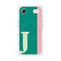 プレミアムスクエアケース with MagSafe［ オリジナル - initial color line - J green ］
