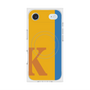 プレミアムスクエアケース with MagSafe［ オリジナル - initial color line - K orange ］