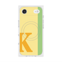 プレミアムスクエアケース with MagSafe［ オリジナル - initial color line - K yellow ］