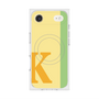 プレミアムスクエアケース with MagSafe［ オリジナル - initial color line - K yellow ］