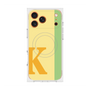 プレミアムスクエアケース with MagSafe［ オリジナル - initial color line - K yellow ］